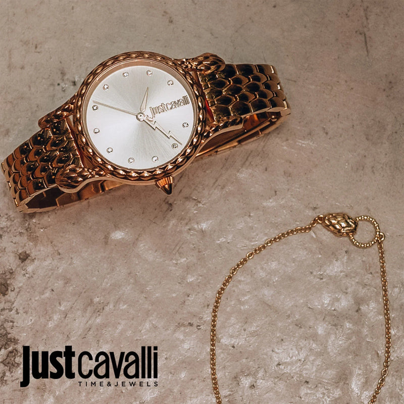 Just Cavalli Women's Gold Watch, Champagne Dial | Jc1l125m0065 by i-watch