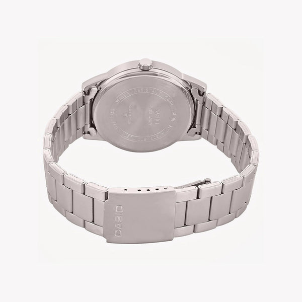 Casio Men's Silver Watch, Black Dial | Mtp-1303d-1avdf by i-watch
