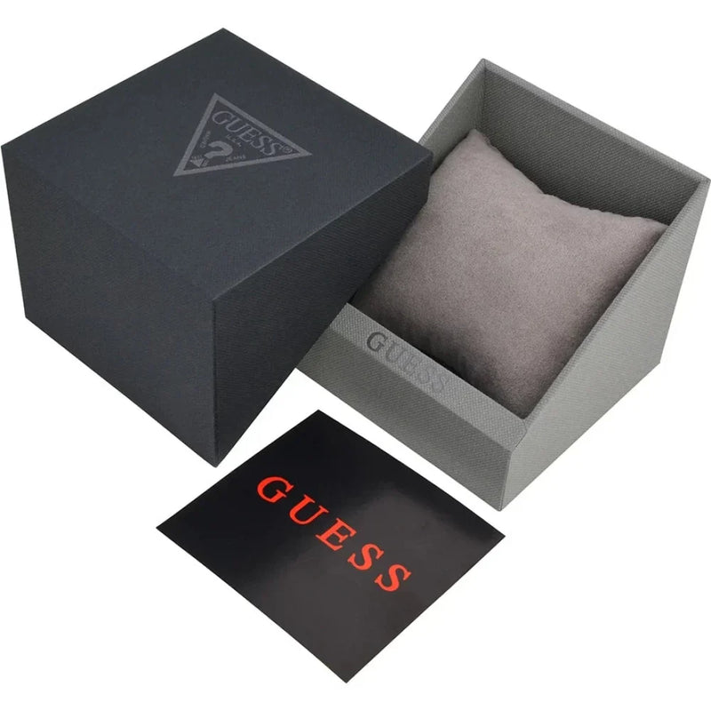 Guess Men's Black Watch, Silicone Band | Gw0321g2 by i-watch