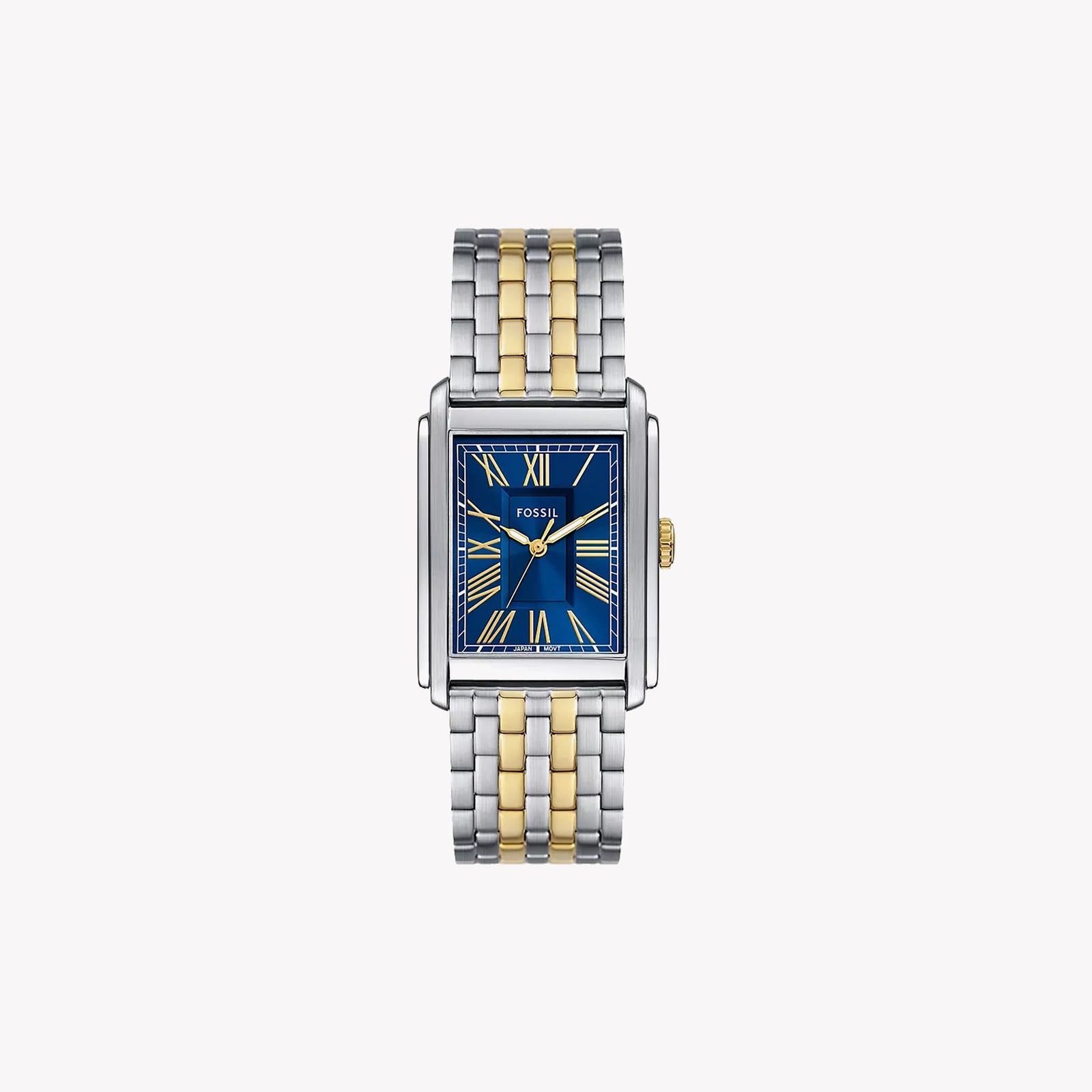 Fossil Men's Stainless Steel Watch, Blue Dial | Fs6010 by i-watch