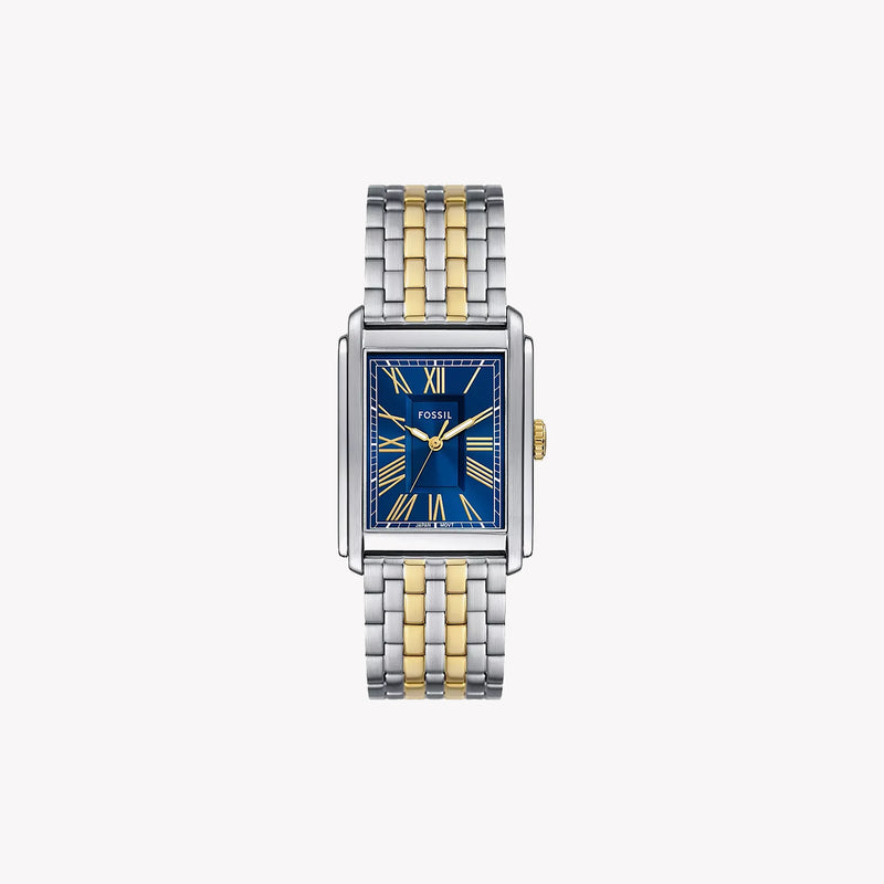 Fossil Men's Stainless Steel Watch, Blue Dial | Fs6010 by i-watch