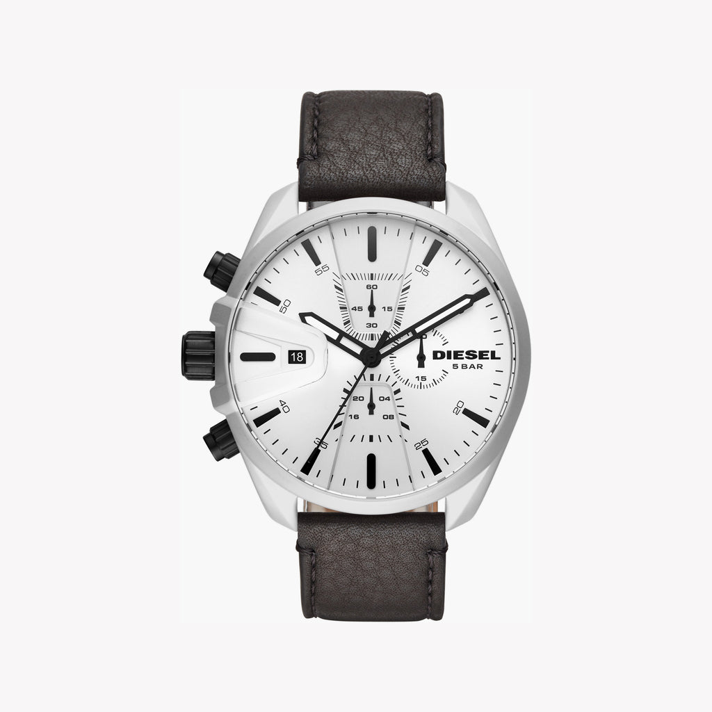 DIESEL DZ4505 BOLD EXPRESSION - STAINLESS STEEL MEN'S WATCH WITH STRIKING GRAY DIAL