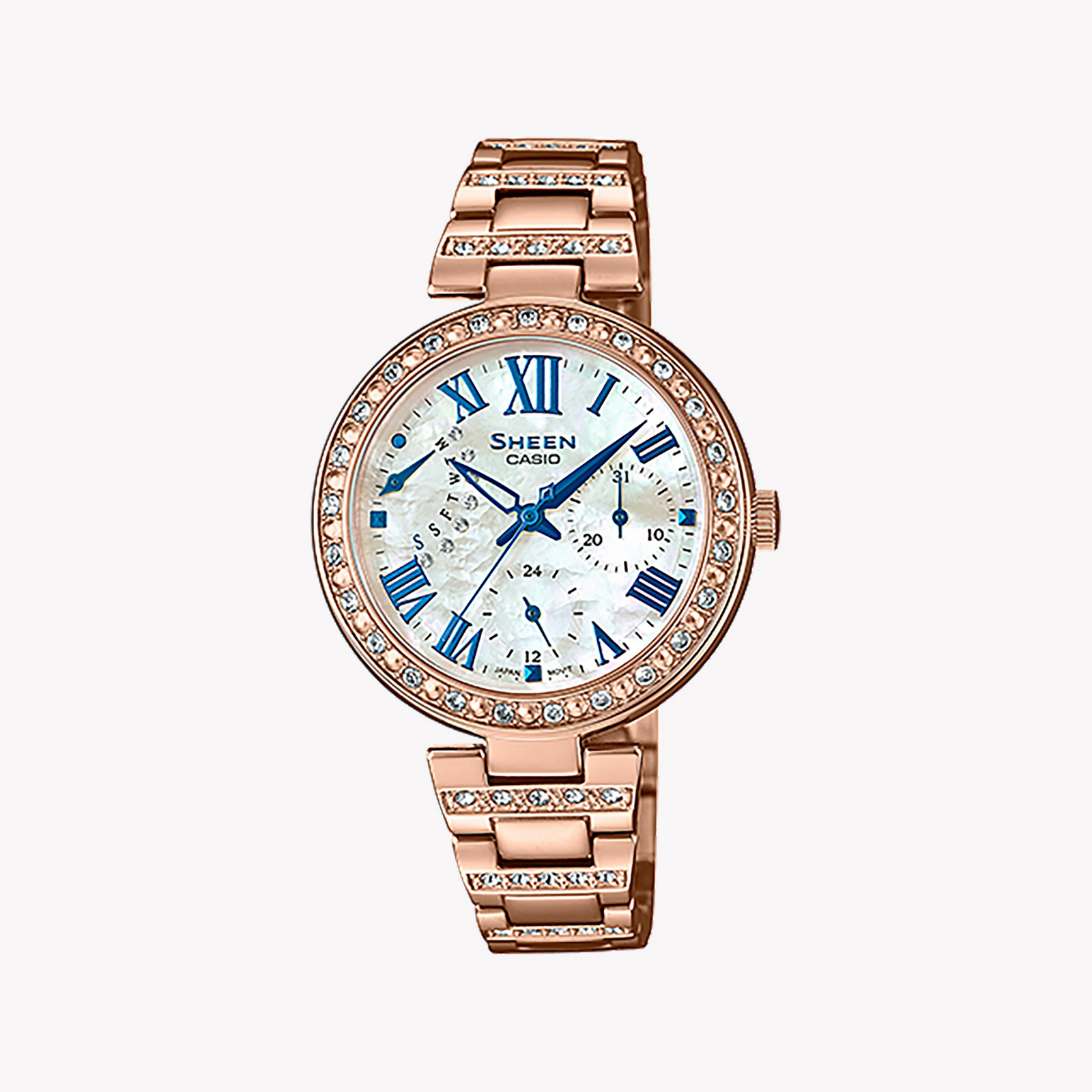 Casio She-3043bpg-7audr - Elegant Rose Gold Timepiece For The Modern Woman by i-watch