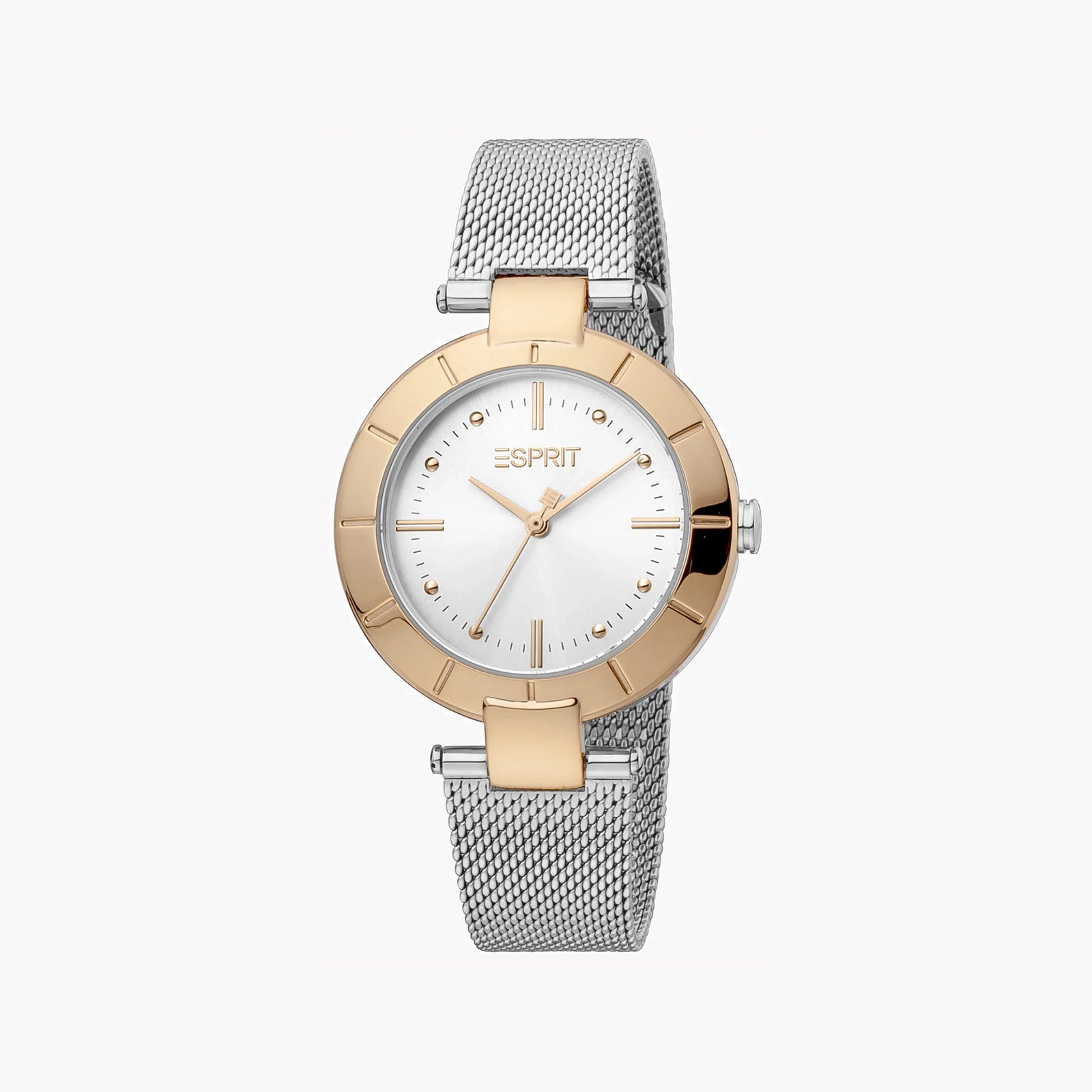 Esprit Women's Silver Stainless Steel Watch, Silver Dial | Es1l191m0025 by i-watch