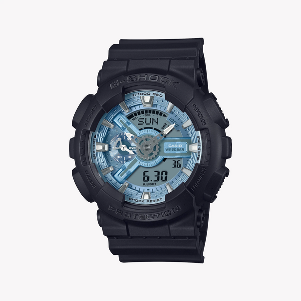 G-Shock Men's Black Resin Watch, Digital Dial | Ga-110cd-1a2dr by i-watch