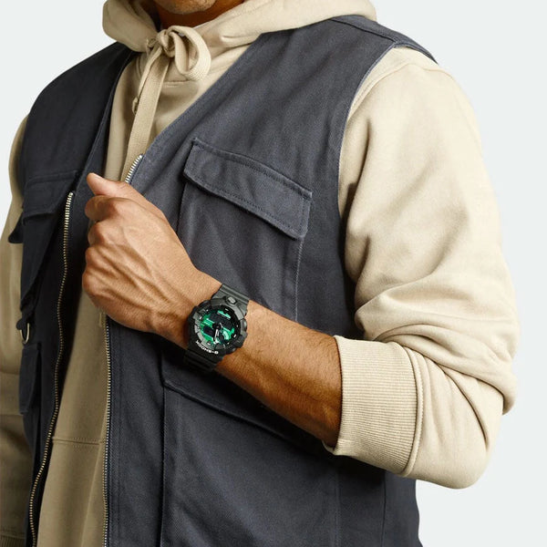 Casio G-Shock Ga-700mg-1adr - Rugged Black Resin Men's Watch With Digital Dial by i-watch