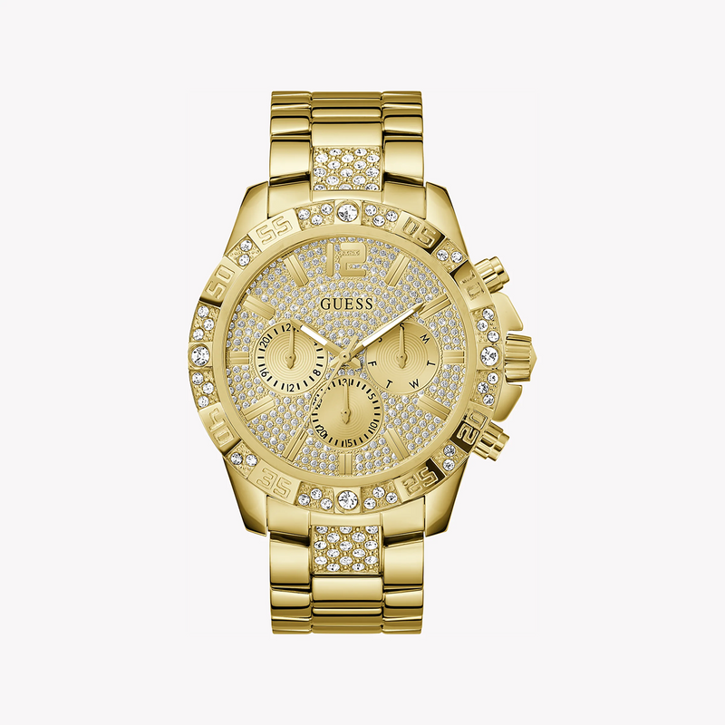 Guess Women's Gold Stainless Steel Watch, Champagne Dial | Gw0796g2 by i-watch