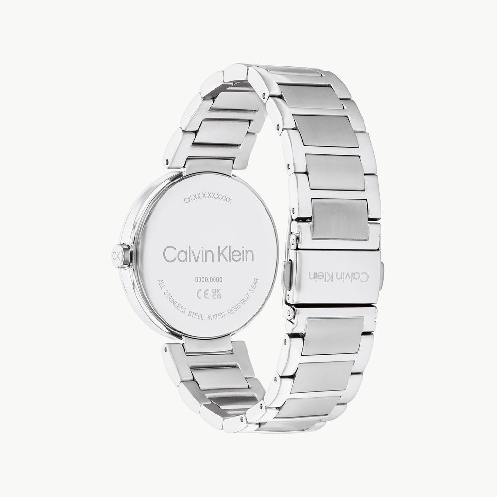CK CALVIN KLEIN NEW COLLECTION - MODERN ELEGANCE SILVER STAINLESS STEEL MEN'S WATCH-i-Watch-3