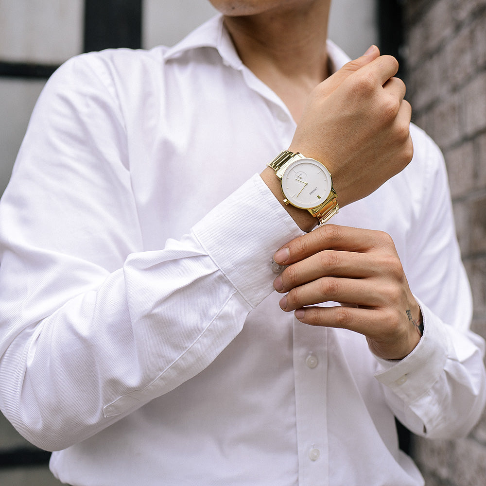 CITIZEN BE9182-57A - ELEGANT GOLD MENS WATCH - TIMELESS STYLE & MODERN FUNCTIONALITY-i-Watch-3