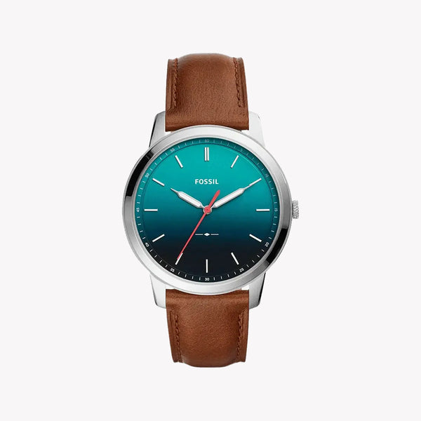 Fossil Men's Silver Watch, Blue Dial | Fs5440 by i-watch