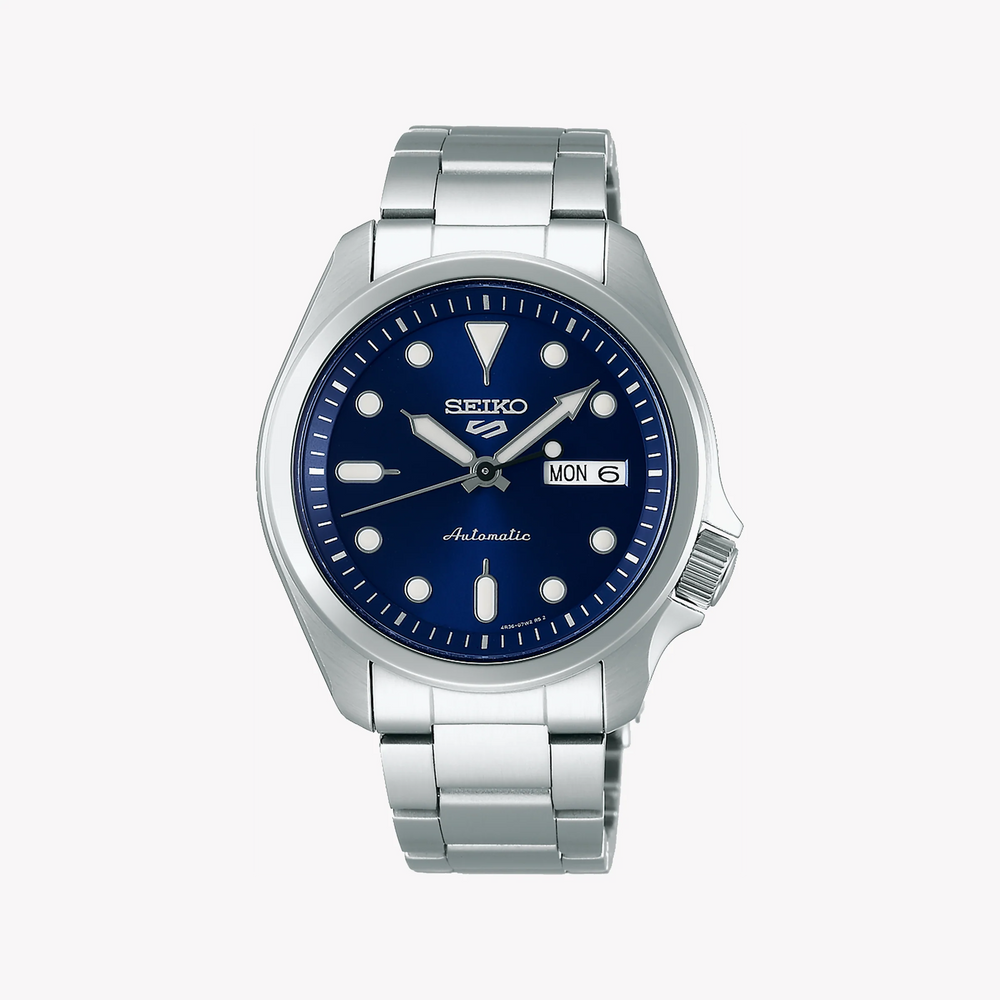 Seiko Men's Silver Stainless Steel, Blue Dial | Srpe53k1 by i-watch