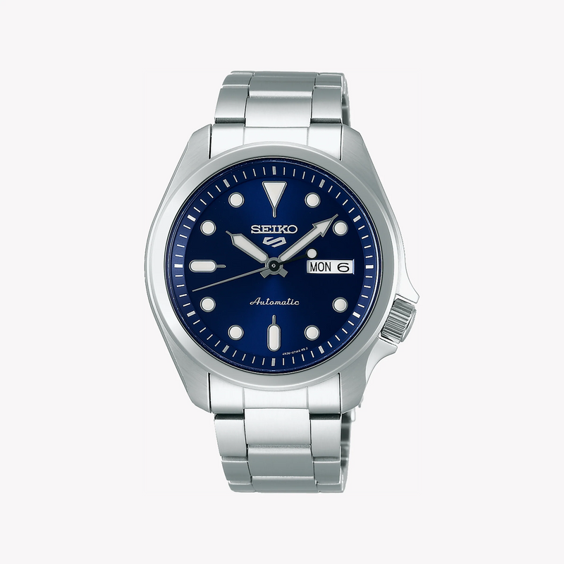Seiko Men's Silver Stainless Steel, Blue Dial | Srpe53k1 by i-watch