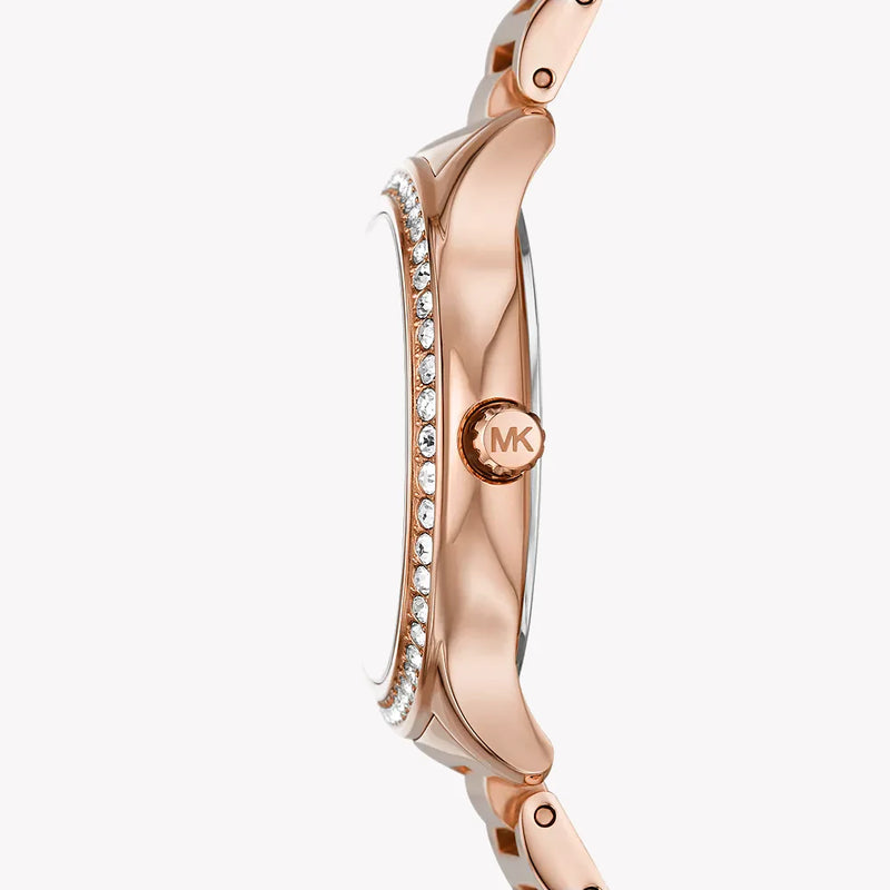 Michael Kors Women's Rose Gold Watch, White Dial | Mk4806 by i-watch