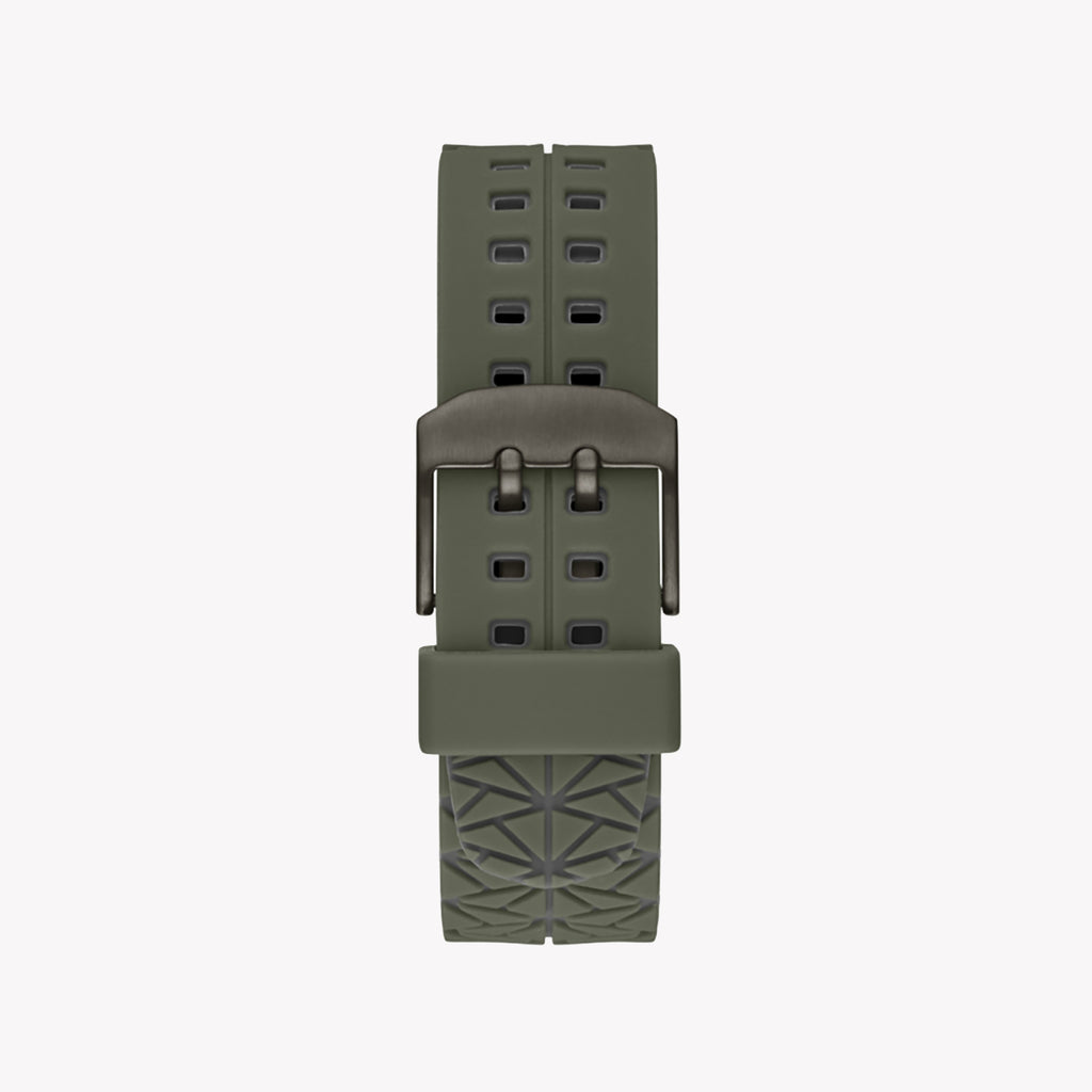 GUESS GW0342G1 - VIBRANT GREEN & BLACK STAINLESS STEEL MEN'S WATCH - BOLD STYLE, AQUATIC READY!-i-Watch-3