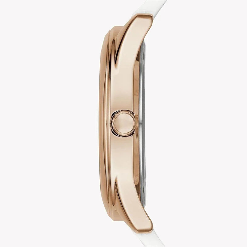 Guess Women's Rose Gold Watch, White Dial | W0911l5 by i-watch