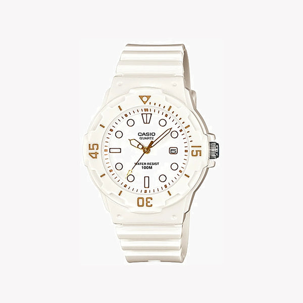 Casio Lrw-200h-7e2vdf Chic Elegance - Women's Water Resistant White Resin Watch by i-watch