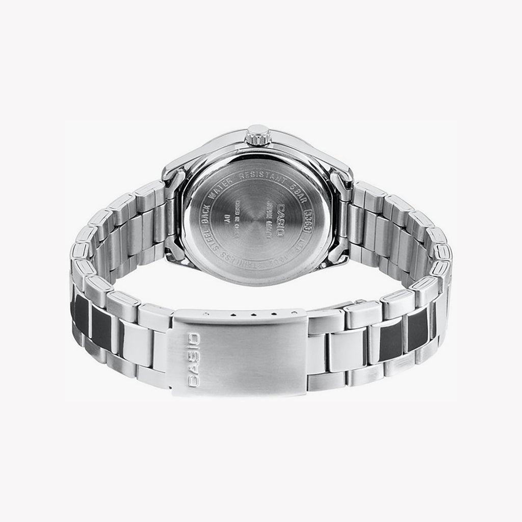 LTP-1302D-7A1VDF - TIMELESS ELEGANCE - SOPHISTICATED WOMEN'S METAL WATCH WITH WHITE DIAL-i-Watch-2