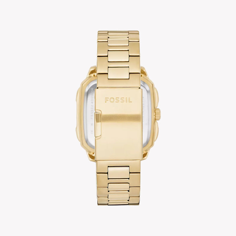 Fossil Men's Gold Watch, Black Dial | Fs5932 by i-watch