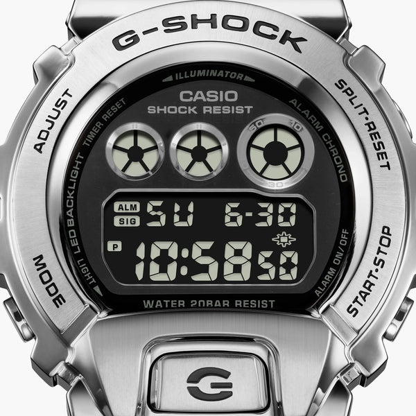Casio G-Shock Gm-6900u-1dr - Sporty Elegance Men's Watch With Black Resin Band & Stainless Steel Case by i-watch