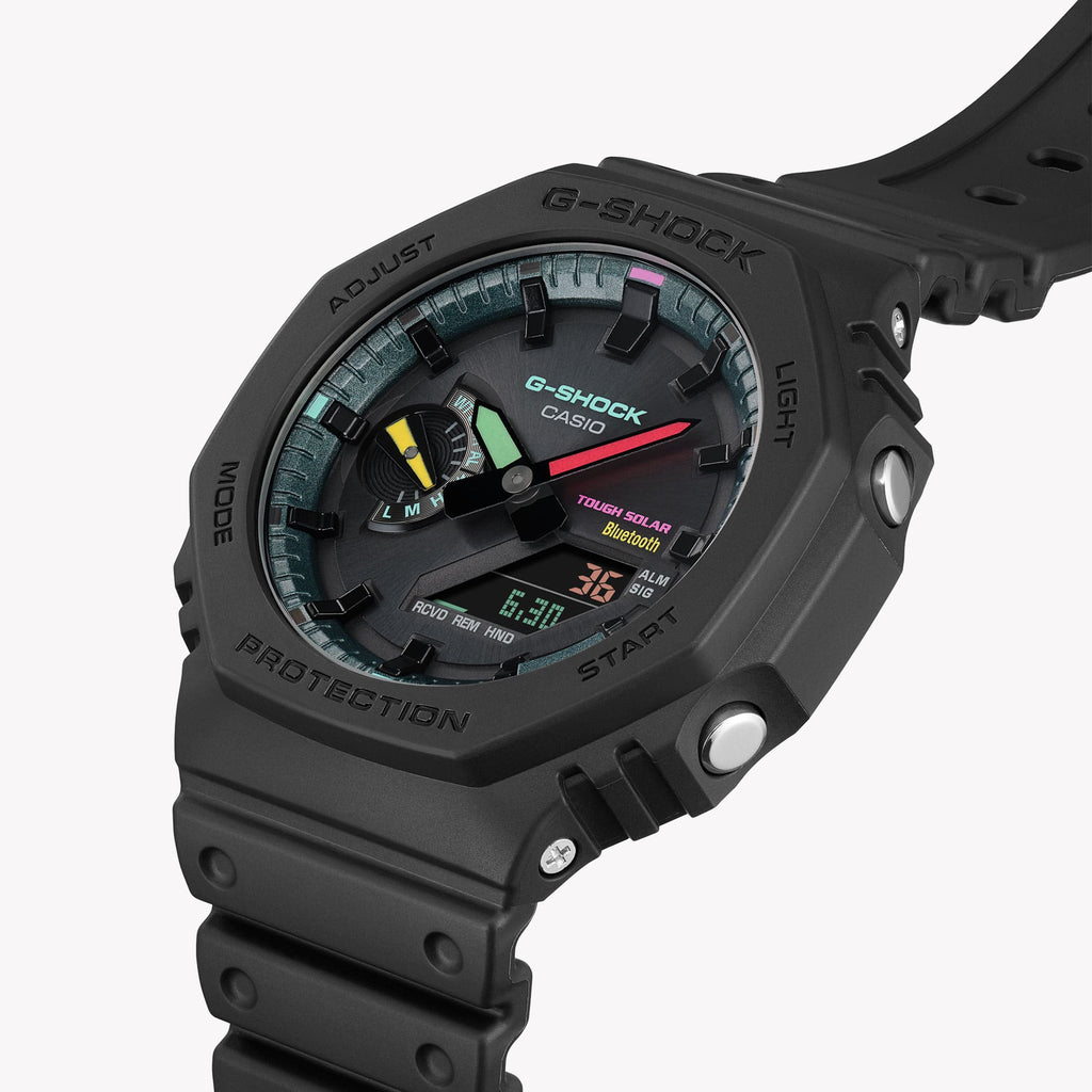 CASIO G-SHOCK GA-B2100MF-1ADR OAK - SPORTY BLACK POWERHOUSE Men's Watch with matte resin and vibrant display-i-Watch-2