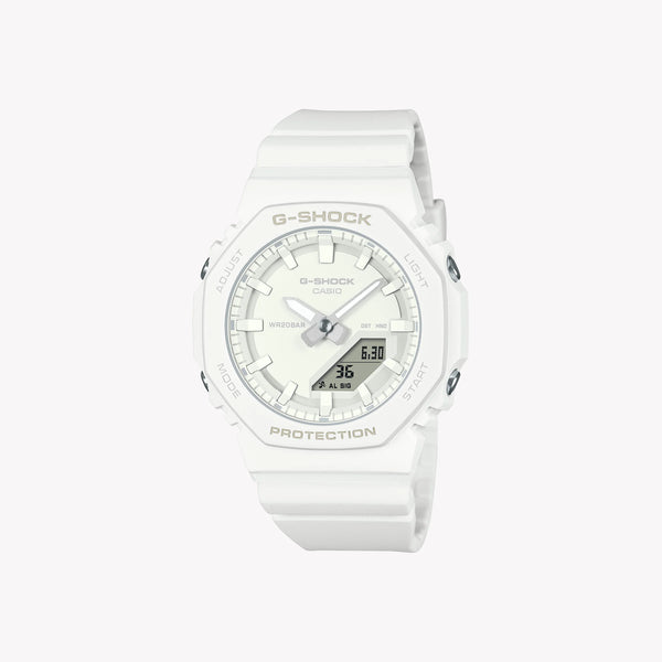 Casio G-Shock Women's White & Gold Watch, Bio Material | Gma-P2100st-7aer by i-watch