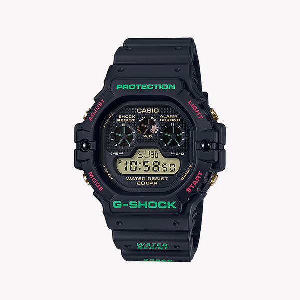 Casio G-Shock Dw-5900th-1dr Bold Adventurer - Men's Resilient Black Timepiece by i-watch