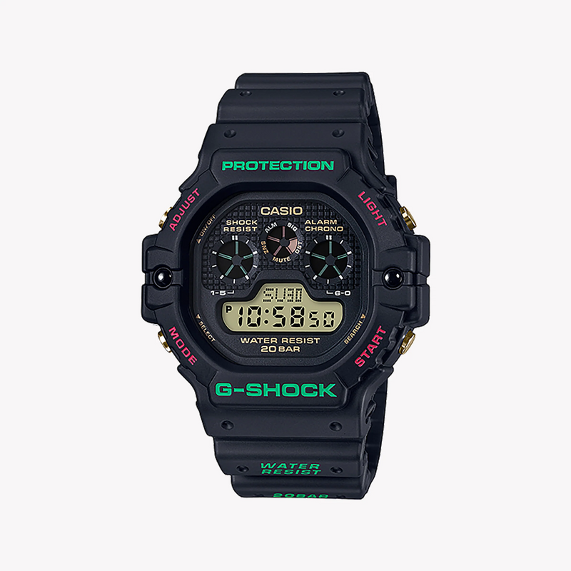 Casio G-Shock Dw-5900th-1dr Bold Adventurer - Men's Resilient Black Timepiece by i-watch