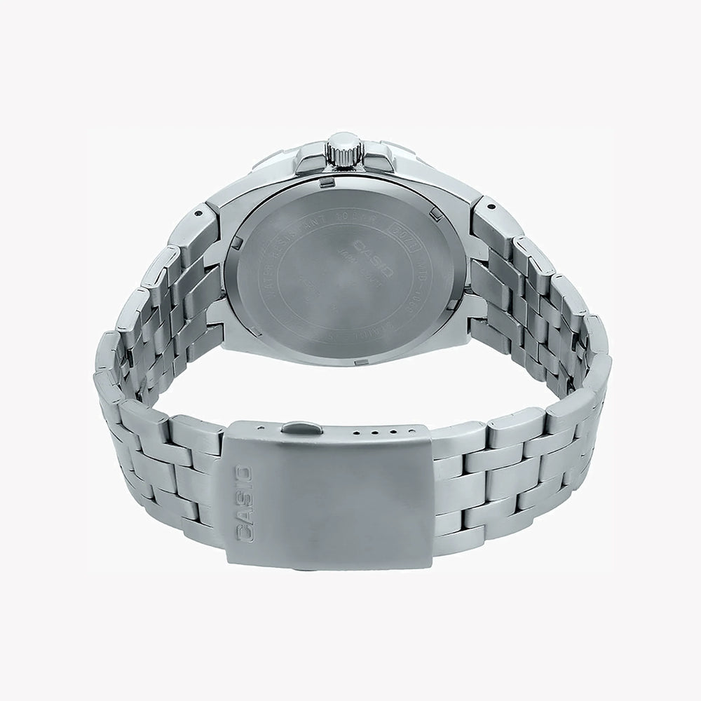 Casio Mtd-1060d-1avdf Dynamic Adventurist - Men's Elegant Stainless Steel Timepiece by i-watch
