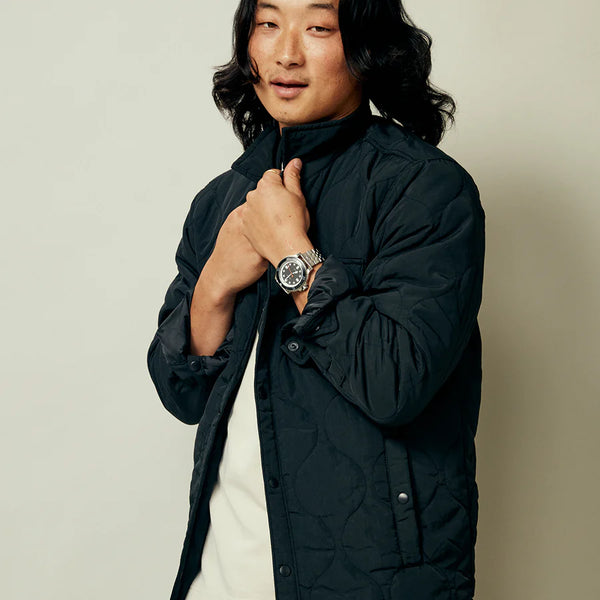 Nixon Men's Silver Stainless Steel, Black Dial | A1402-5233 by i-watch