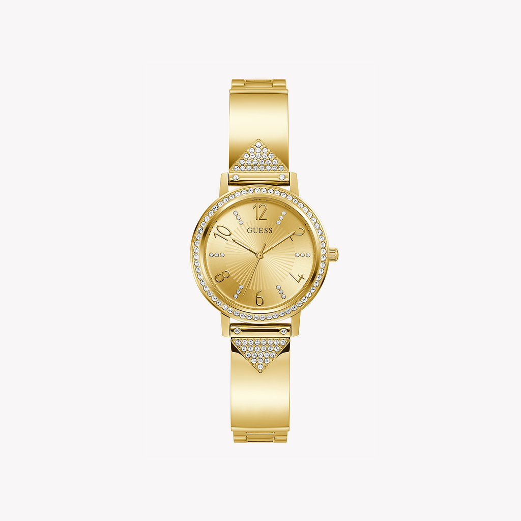 GUESS GW0474L2 CHIC SOPHISTICATION - ELEGANT GOLD & CHAMPAGNE WOMEN'S WATCH