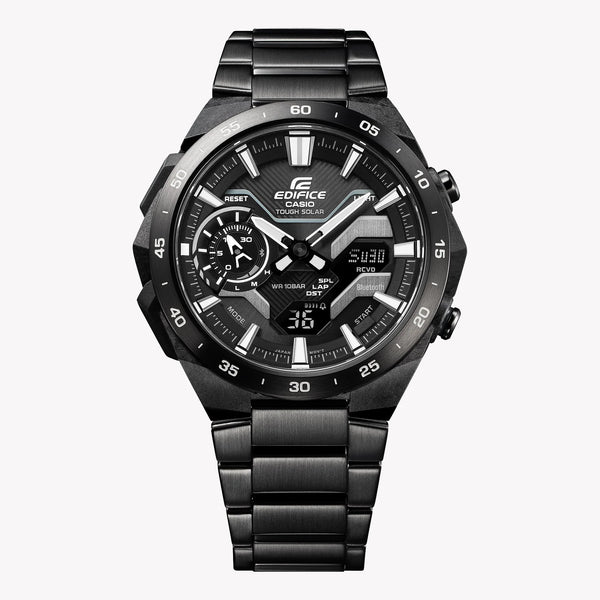 Edifice Men's Black Carbon Watch, Urethan Band | Ecb-2200dc-1aef by i-watch
