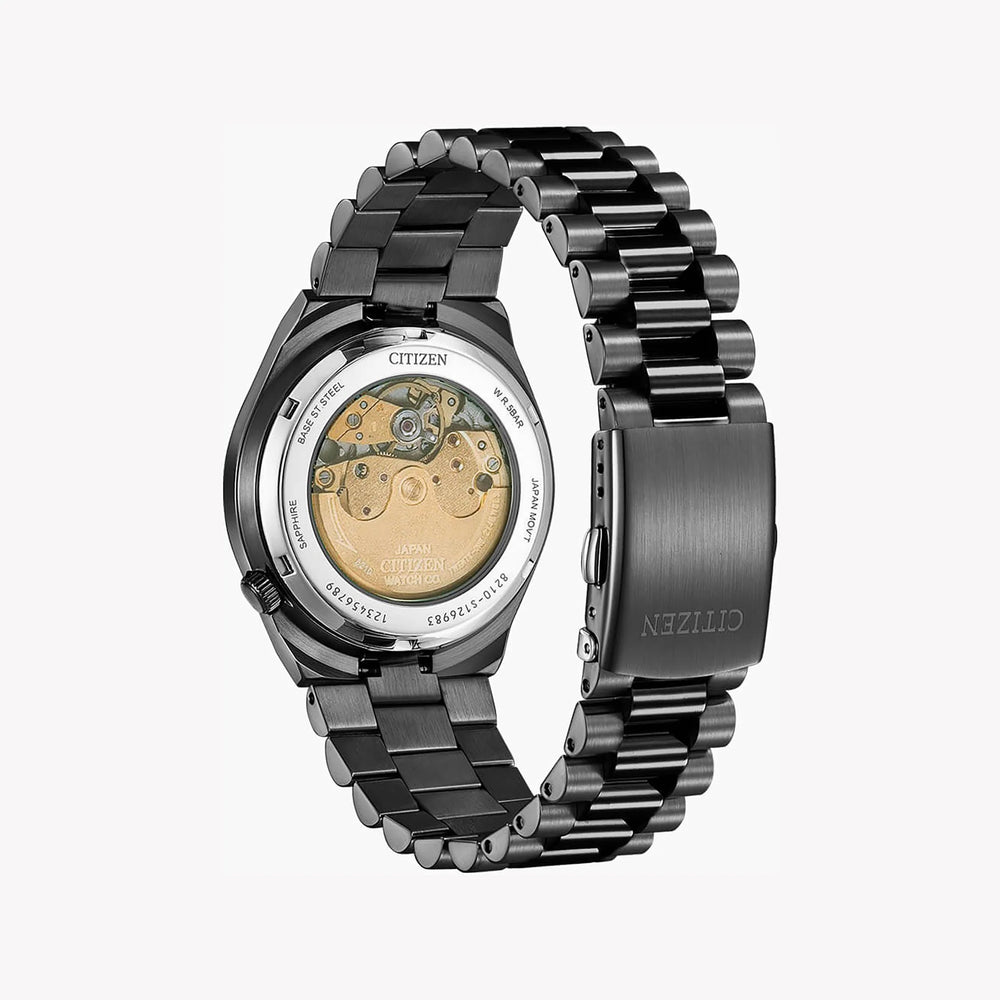 Citizen Men's Black Stainless Steel Watch, Automatic | Nj0155-87e by i-watch