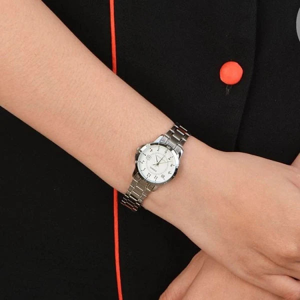 CASIO Women's Watch with Silver Stainless Steel Case and Silver Stainless Steel Band-i-Watch-6