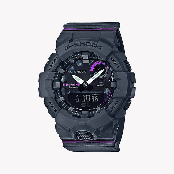 Casio G-Shock Gma-B800-8adr Stylish Resilience - Compact Sporty Unisex Watch With Gray Resin BAnd and Digital Display by i-watch