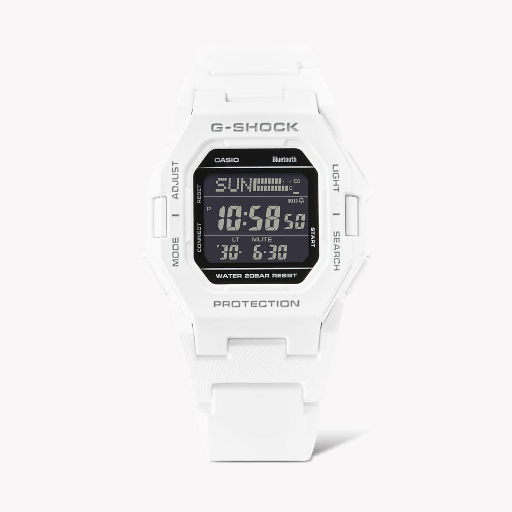 CASIO G-SHOCK GD-B500-7ER DYNAMIC VERSATILITY - MEN'S WHITE RESIN TIMEPIECE WITH BLACK DIAL-i-Watch-2