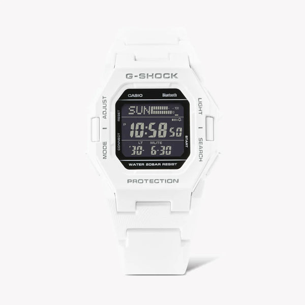 Casio Unisex White Resin Watch, Black Dial | Gd-B500-7er by i-watch