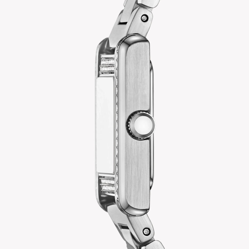 Emporio Armani Women's Silver Watch, White Dial | Ar11662 by i-watch
