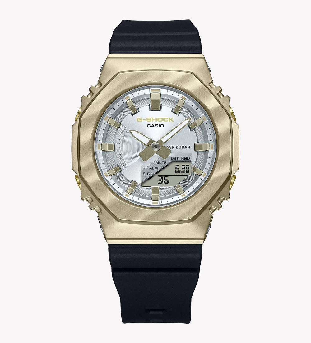 Casio G-Shock Women's Gold Resin Watch, Black Band | Gm-S2100bc-1aer by i-watch