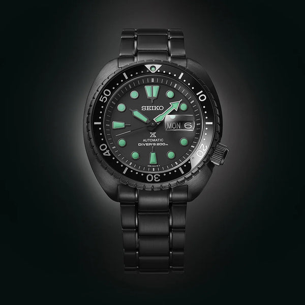 Seiko Prospex Men's Black Stainless Steel Watch, Black Dial | Srpk43k1 by i-watch