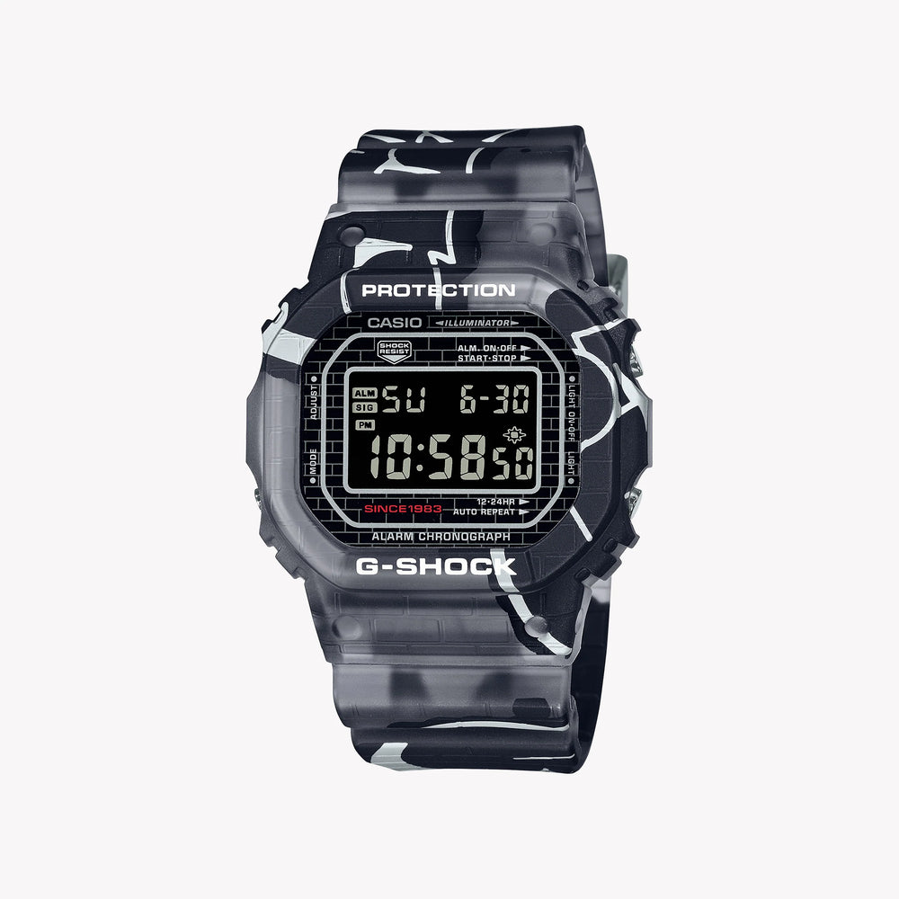 Casio G-Shock Men's Camo Resin & Stainless Steel | Dw-5000ss-1er by i-watch