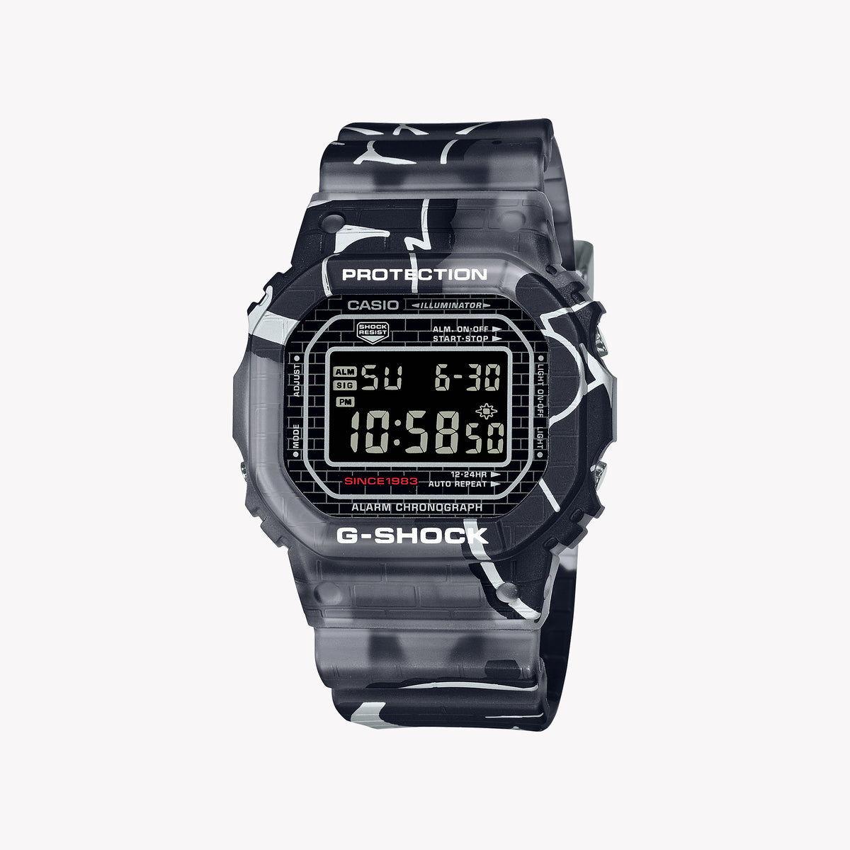 CASIO G-SHOCK DW-5000SS-1ER CAMO - RUGGED RESILIENCE UNLEASHED Men's Watch for Adventure & Style