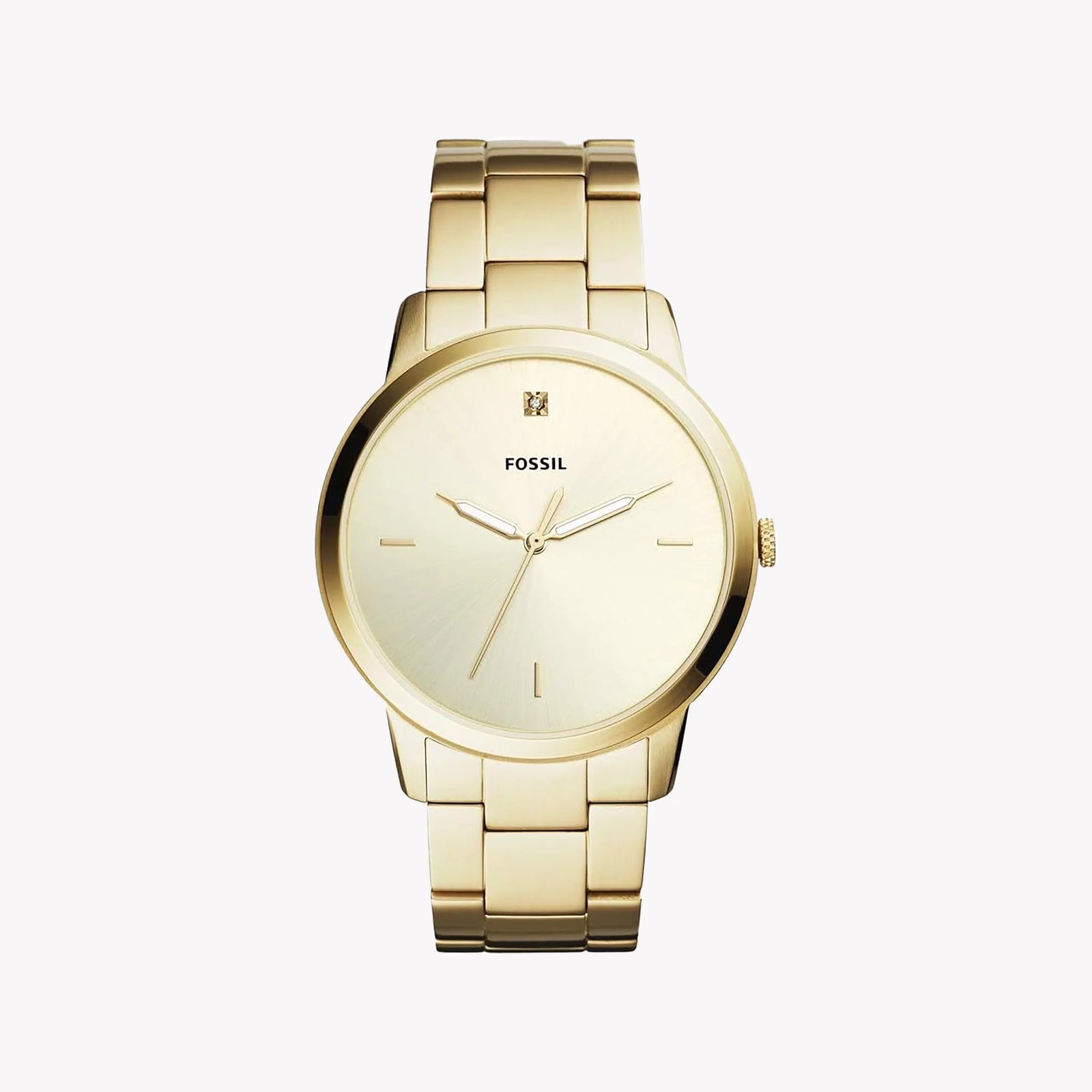 Fossil Unisex Gold Stainless Steel Watch, Gold Dial | Fs5457 by i-watch