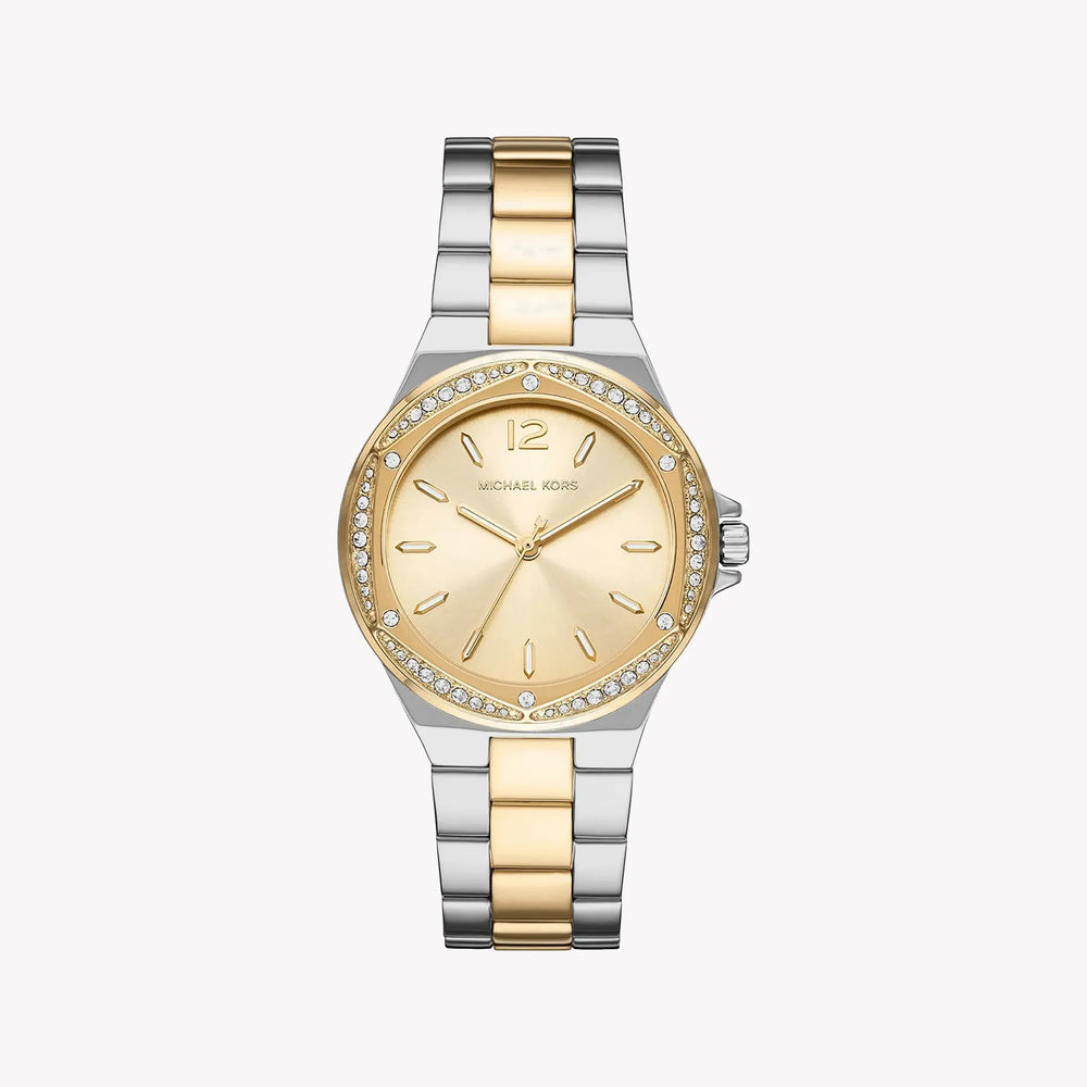 Michael Kors Women's Silver-Gold Watch, Gold Dial | Mk6988 by i-watch