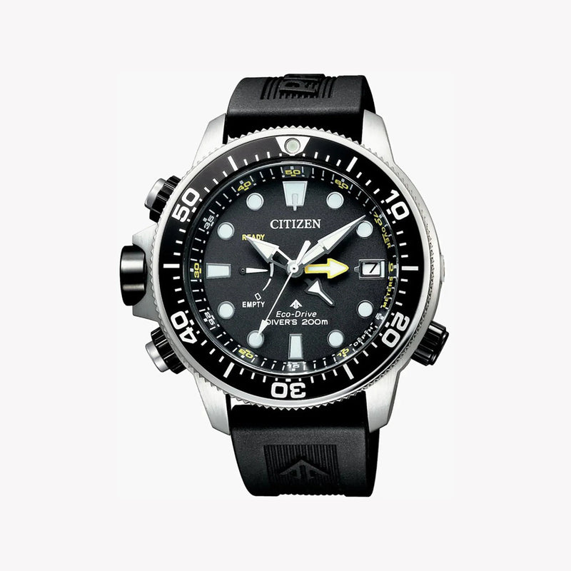 Citizen Bn2036-14e Adventure Ready - Mens Eco-Drive Dive Watch With Black Urathane Band by i-watch