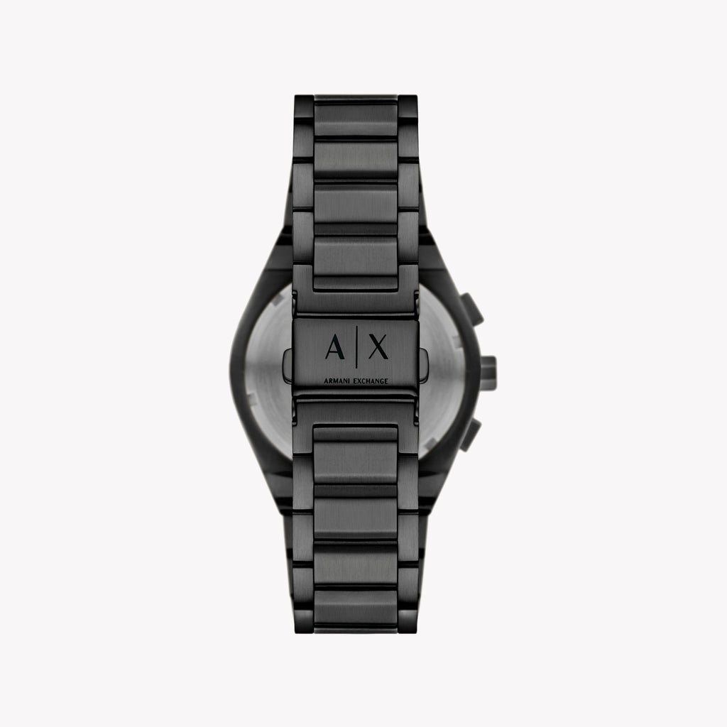 A|X ARMANI EXCHANGE AX4183 - BOLD BLACK ELEGANCE Men's Watch with Sleek Stainless Steel Band and Striking Dial-i-Watch-3