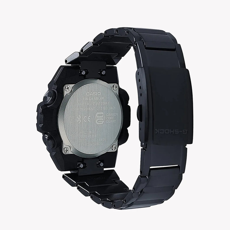 Casio G-Shock Gst-B400bd-1a2dr - Sporty Sophistication Men's Watch With Black Stainless Steel BAnd and Digital Dial by i-watch