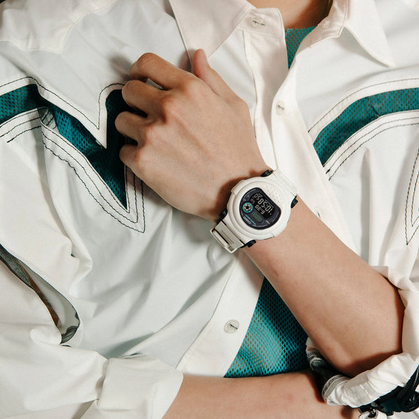 Casio G-Shock G-B001sf-7dr - Sporty Confidence Unleashed Men's Watch With Rugged White Design & Bluetooth Connectivity by i-watch