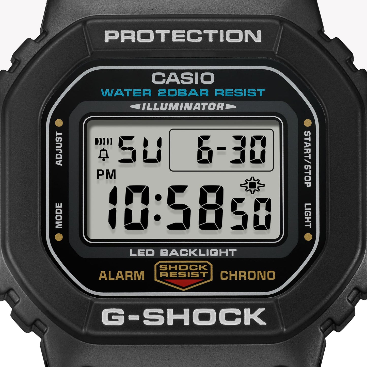 CASIO G-SHOCK DW-5600UE-1 THE ORIGIN - BLOCK BLACK SERIE Men's Watch