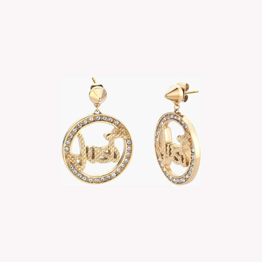 Just Cavalli Women's Gold Earrings, Stainless Steel | Jcer00590200 by i-watch