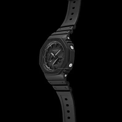 CASIO G-SHOCK GA-2100-1A1ER OAK DYNAMIC - MEN'S ADVENTURE TIMEPIECE IN BOLD BLACK-i-Watch-5